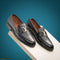 Men's Troy Black Leather Formal Shoes
