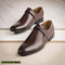 Men's lucca Brown Leather Formal Shoes