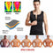 Men Body Shaper Fitness Neoprene Sauna Vest Waist Trainer Double Belt