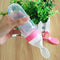 Infant Baby Silica Gel Bottle With A Spoon Newborn Baby