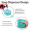 Silicon Bath Body Brush, Exfoliating Body Scurb